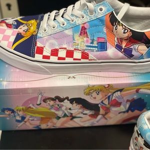 Limited edition sailor moon vans In several sizes
